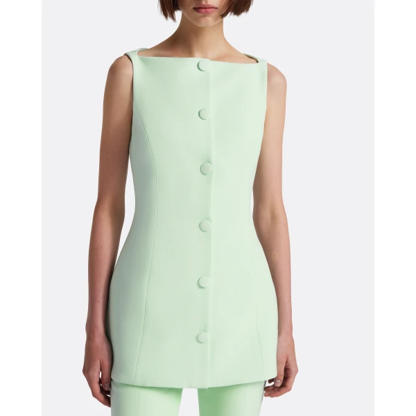 Safiyaa Robbie Top In Sea Glass, view 6