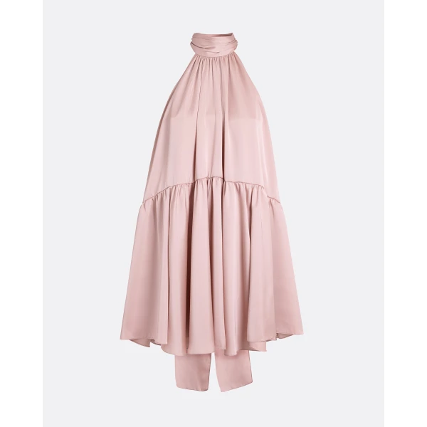 Safiyaa Zeila Mini Dress In Ballet Pink, view 2