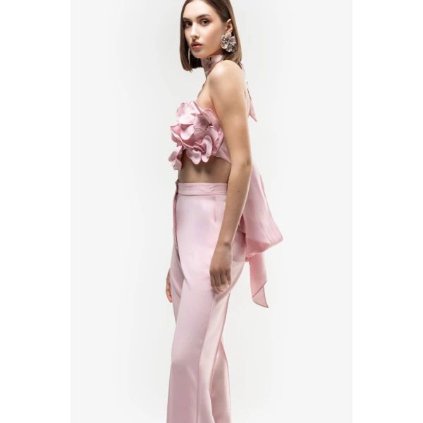 Saiid Kobeisy 3D Flowers Top, view 2