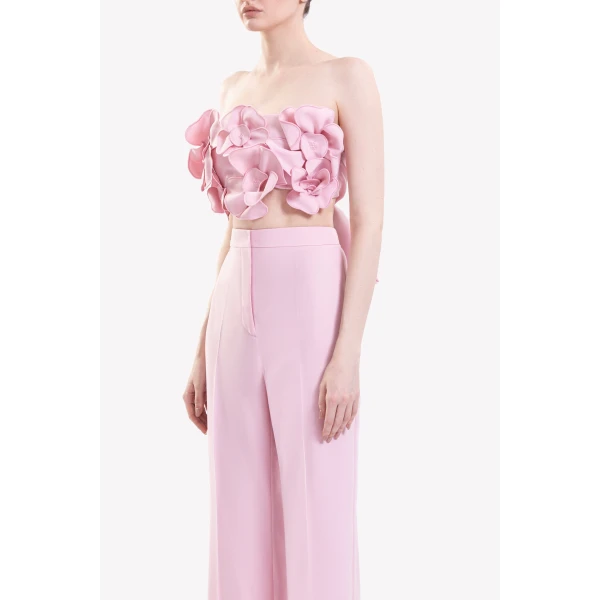 Saiid Kobeisy 3D Flowers Top, view 6
