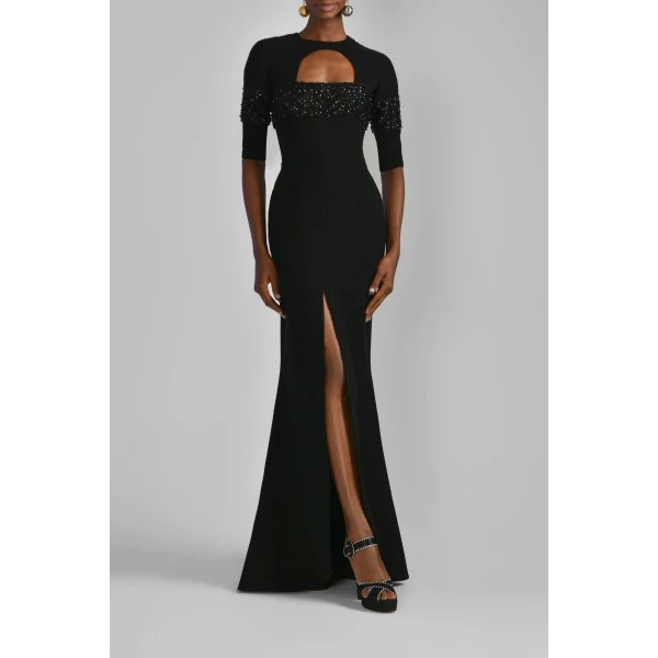 Saiid Kobeisy Beaded Dress, view 4