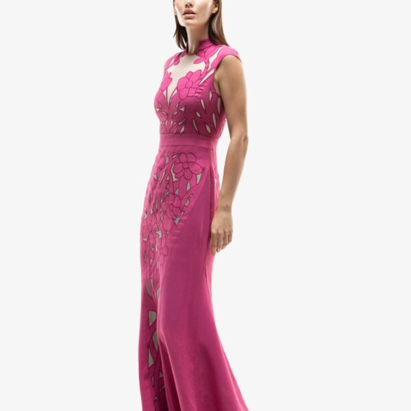 Cut-Out Linen Dress - Image 5