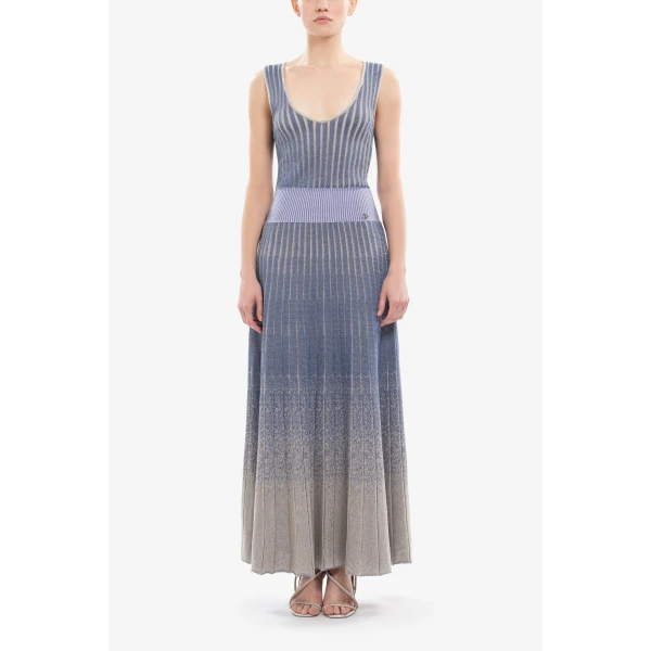Saiid Kobeisy Degrade Knitwear Dress, view 2