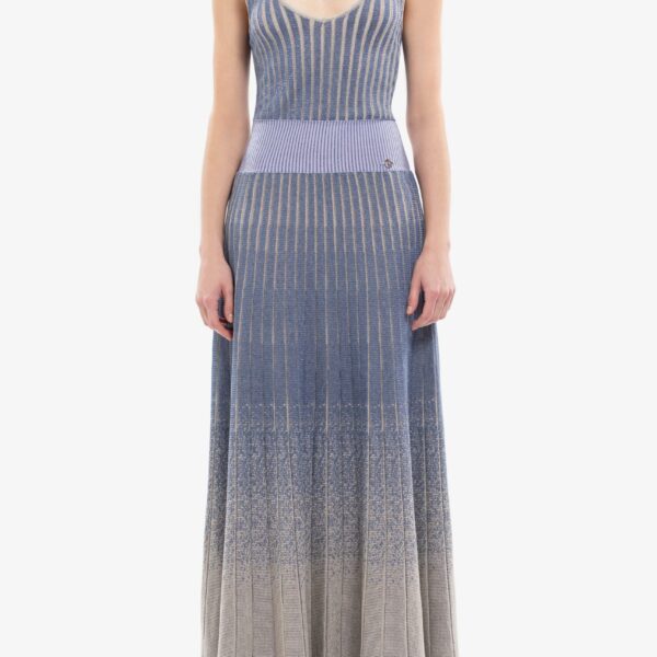 Degrade Knitwear Dress - Image 5