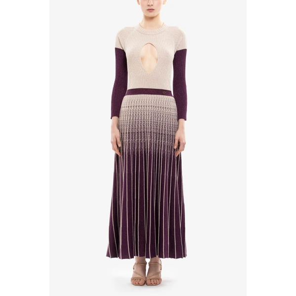 Saiid Kobeisy Degrade Knitwear Dress, view 5