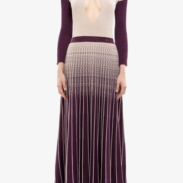 Degrade Knitwear Dress - Image 5
