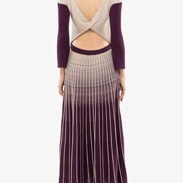 Degrade Knitwear Dress - Image 6