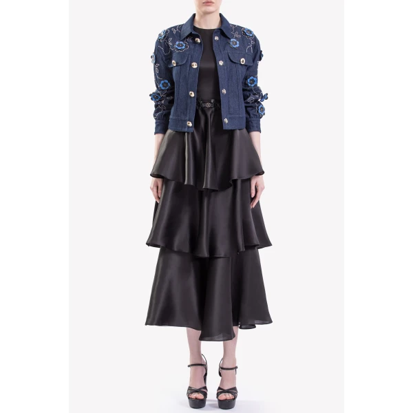 Saiid Kobeisy Denim Jacket, view 3