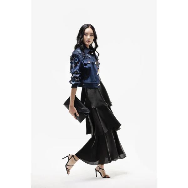 Saiid Kobeisy Denim Jacket, view 5