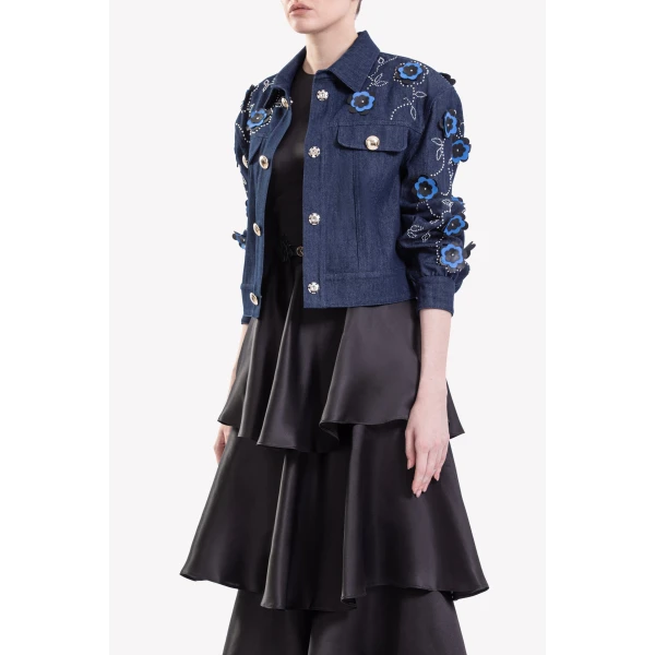 Saiid Kobeisy Denim Jacket, view 6