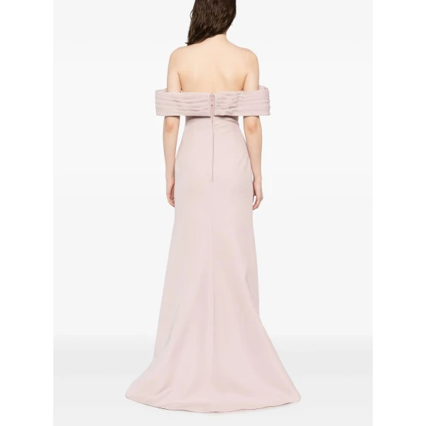 Saiid Kobeisy Embellished Long Dress, view 4