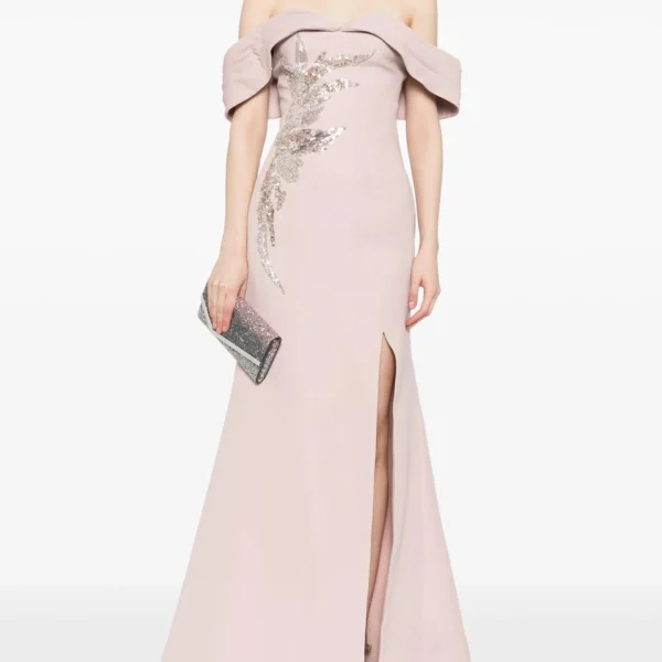 Embellished Long Dress - Image 5