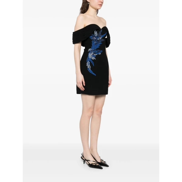 Saiid Kobeisy Embellished Short Dress, view 4