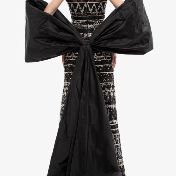 Embroidered Long Dress - Image 6