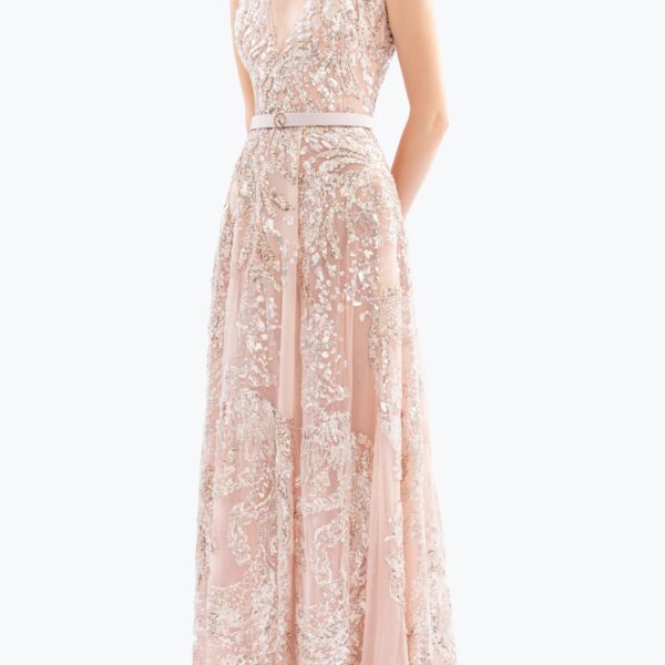 Embroidered Long Dress - Image 6