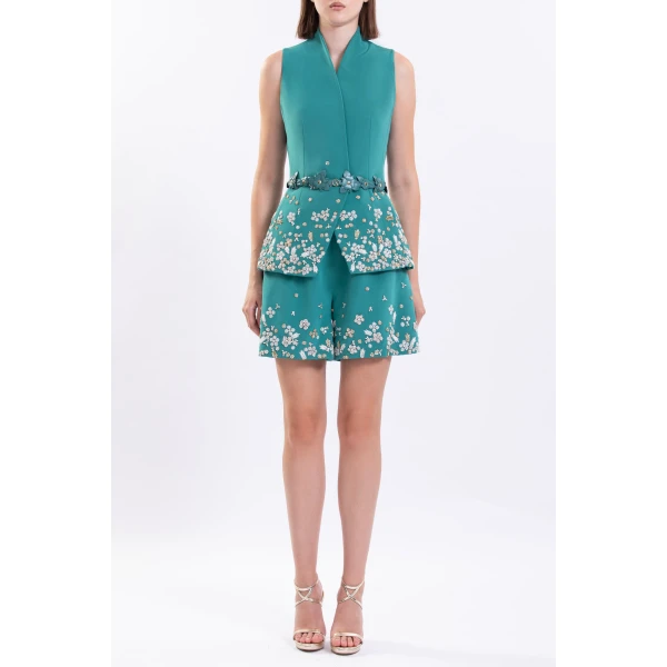 Saiid Kobeisy Embroidered Tailored Jacket, view 3