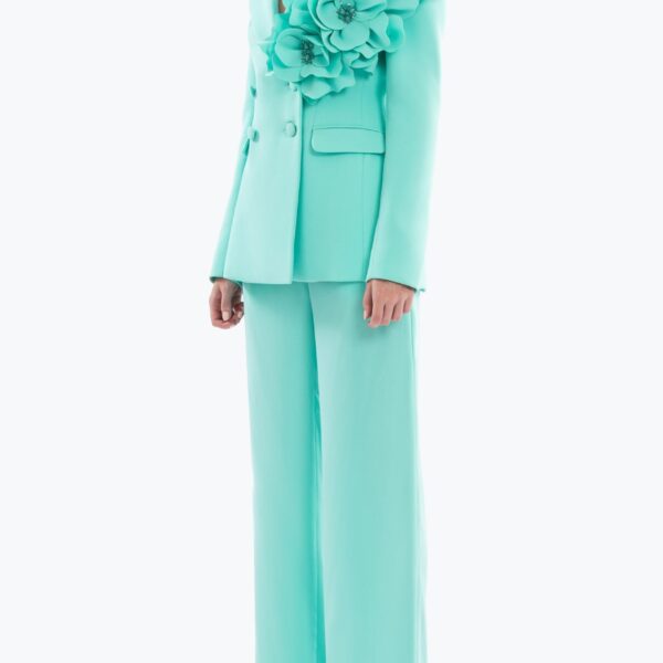 Floral Tailored Pants - Image 6