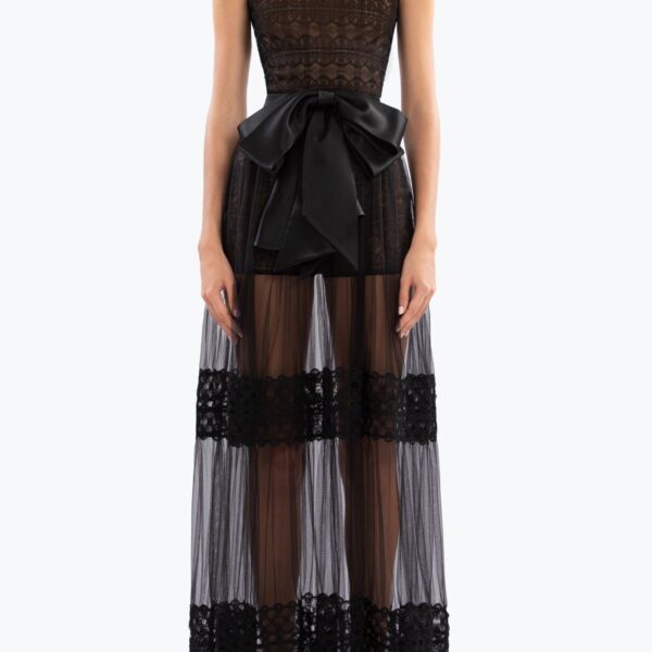 Lace Long Dress - Image 5