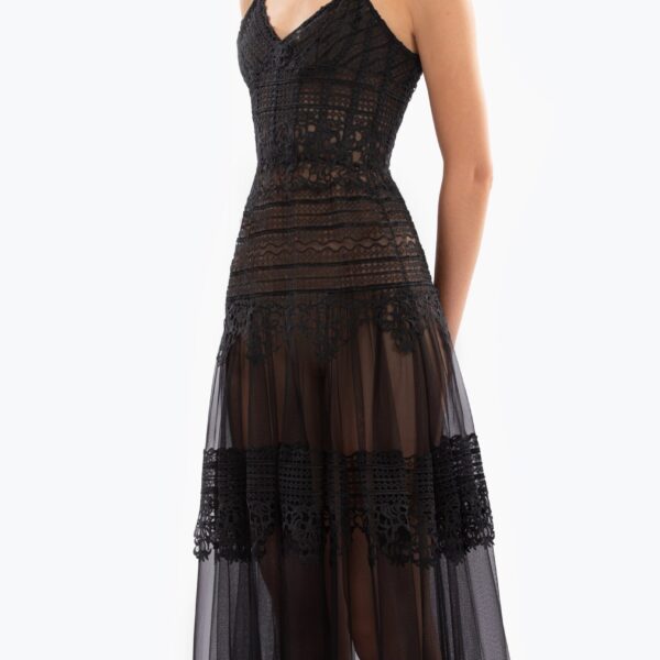 Lace Long Dress - Image 6