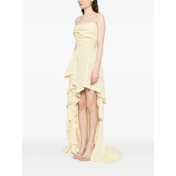 Saiid Kobeisy Layered Taffeta Dress, view 4