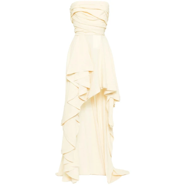 Saiid Kobeisy Layered Taffeta Dress, view 6