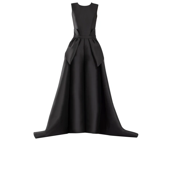 Saiid Kobeisy Mikado Classic Jumpsuit With Detachable Overskirt