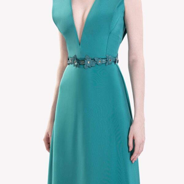Plain Crepe Dress - Image 6