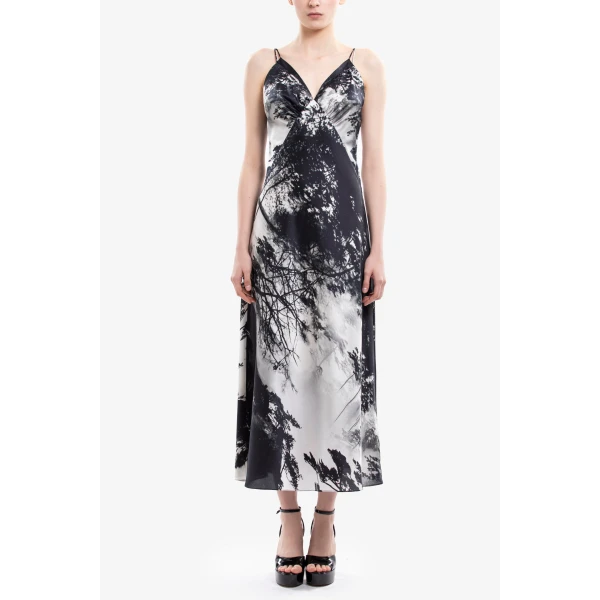 Saiid Kobeisy Printed Midi Dress, view 5