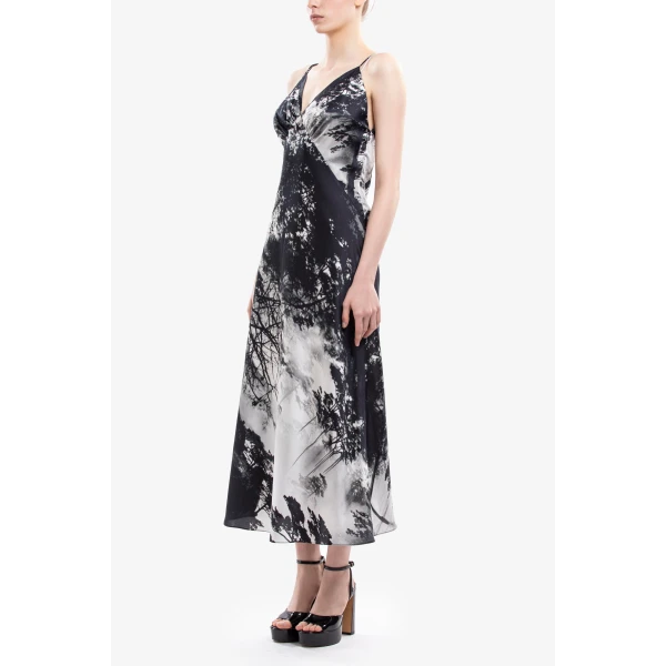 Saiid Kobeisy Printed Midi Dress, view 6