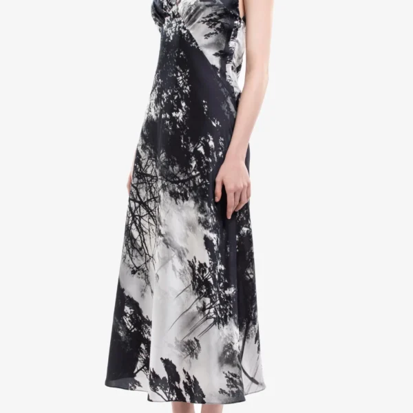Printed Midi Dress - Image 6