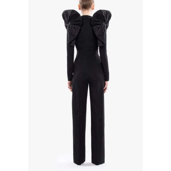 Saiid Kobeisy Ruffled Jumpsuit, view 3