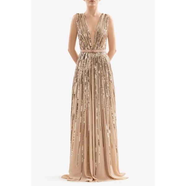 Sequin Long Dress - Image 5