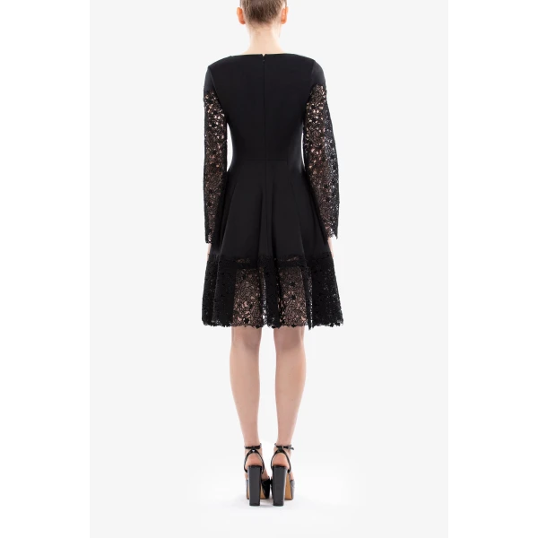 Saiid Kobeisy Short Lace Dress, view 3