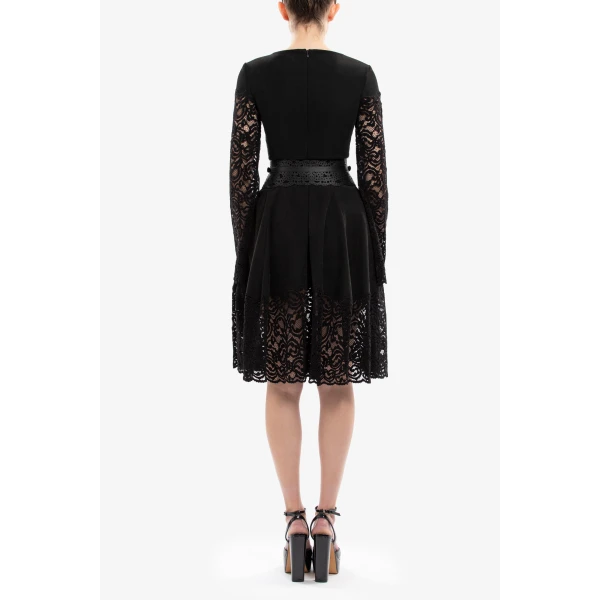 Saiid Kobeisy Short Lace Dress, view 4