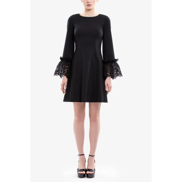 Saiid Kobeisy Short Lace Dress, view 5