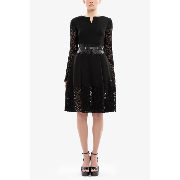 Saiid Kobeisy Short Lace Dress, view 5