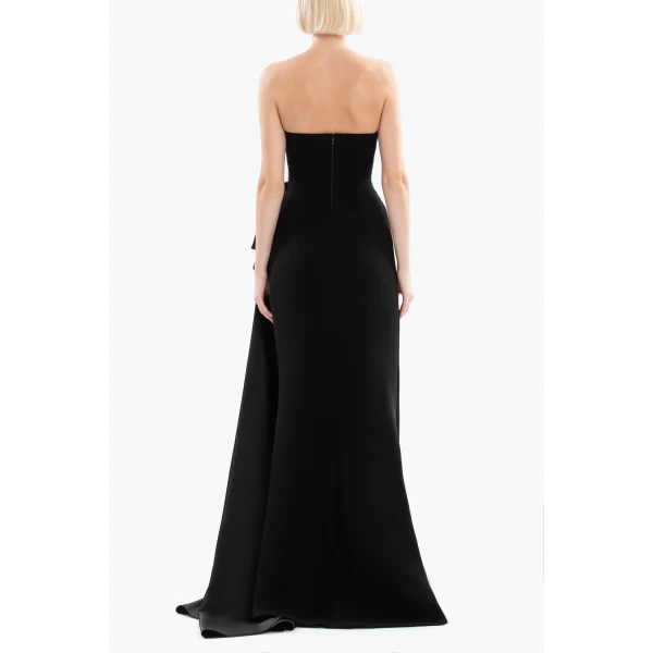 Saiid Kobeisy Strapless Long Dress, view 3
