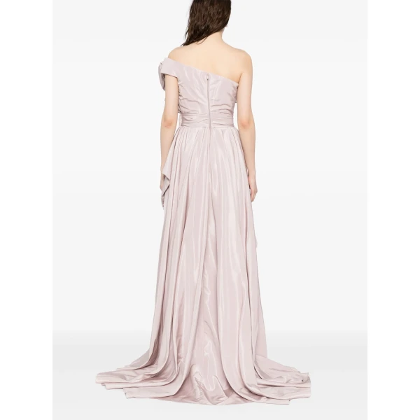 Saiid Kobeisy Strapless Taffeta Dress, view 3