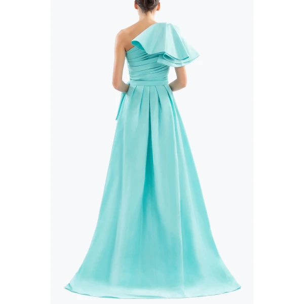Saiid Kobeisy Taffeta Dress, view 3