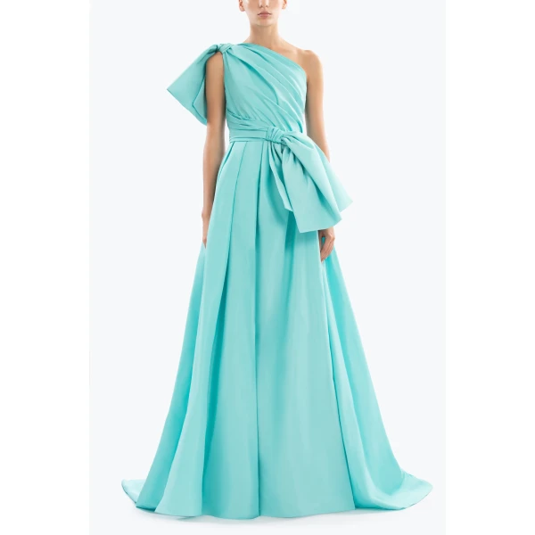 Saiid Kobeisy Taffeta Dress, view 5