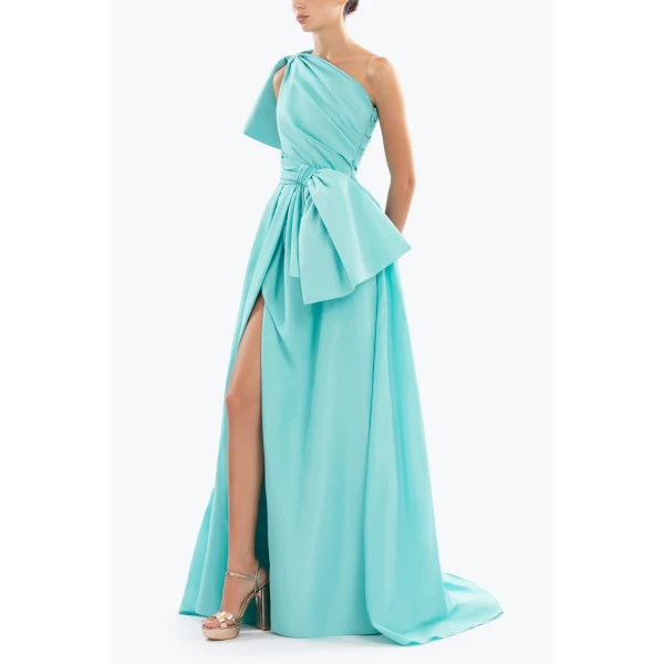 Saiid Kobeisy Taffeta Dress, view 6