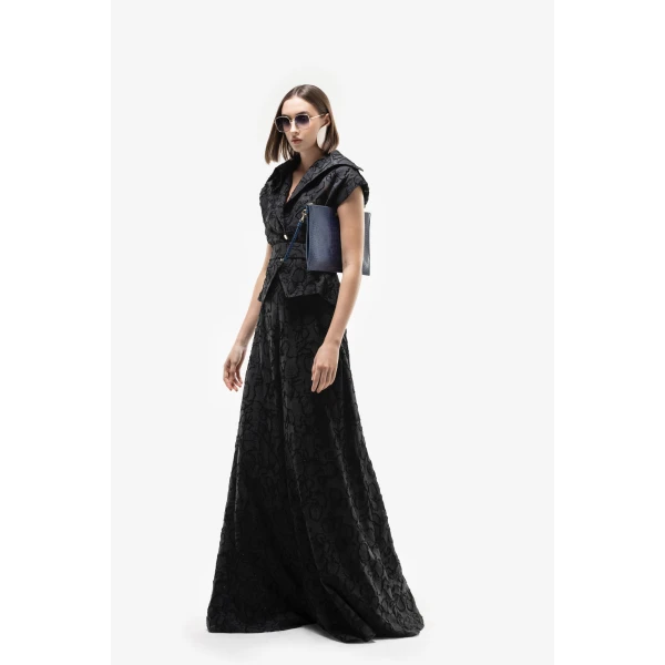 Saiid Kobeisy Textured Top, view 2