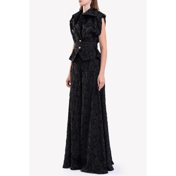 Saiid Kobeisy Textured Top, view 4