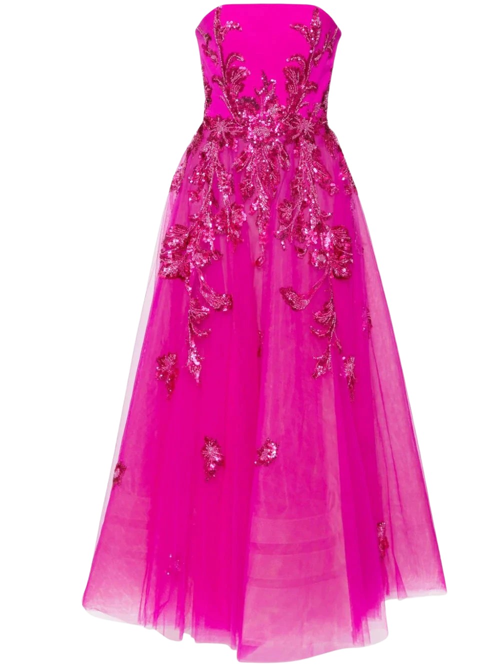 Saiid-Kobeisy-Tulle-Beaded-Dress-With-A-Crepe-Strapless-Top48240_nobg Saiid Kobeisy gown