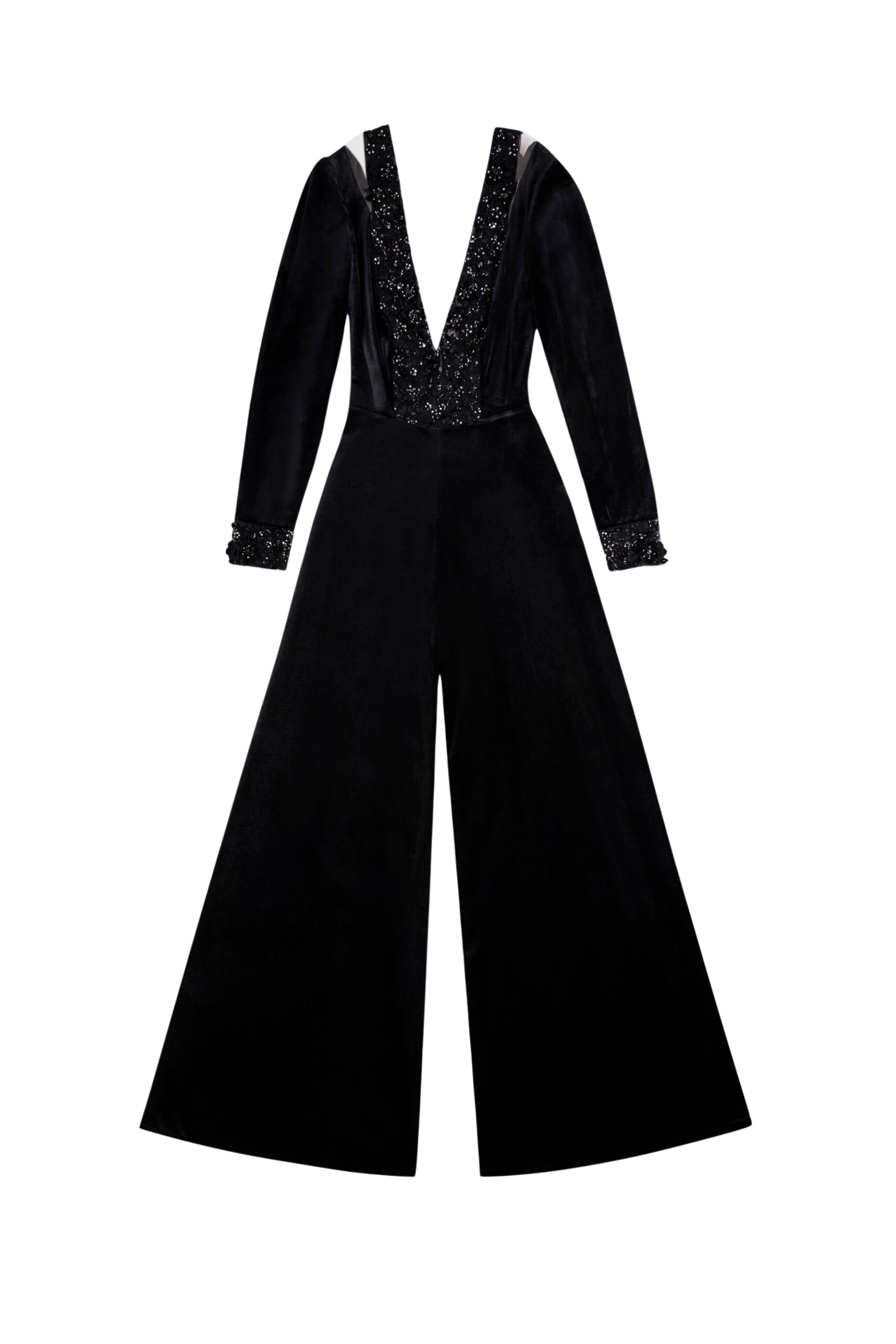 Saiid-Kobeisy-Velvet-Flared-Jumpsuit-With-A-Beaded-Top-scaled64598_nobg Saiid Kobeisy gown