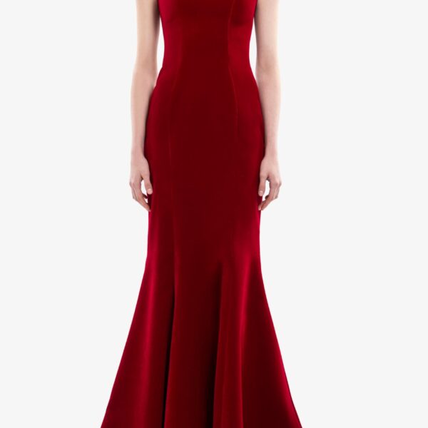 Velvet Off-Shoulder Dress - Image 5