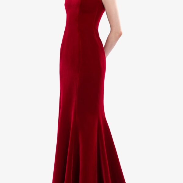 Velvet Off-Shoulder Dress - Image 6