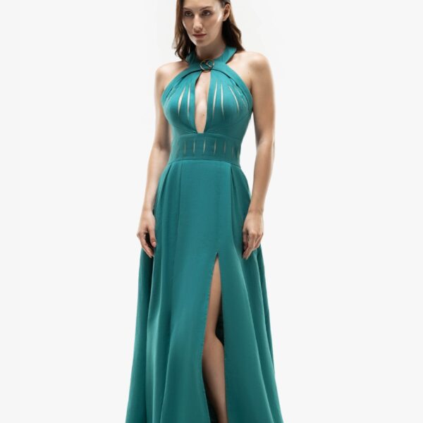 Vertical Cut-Out Dress - Image 5