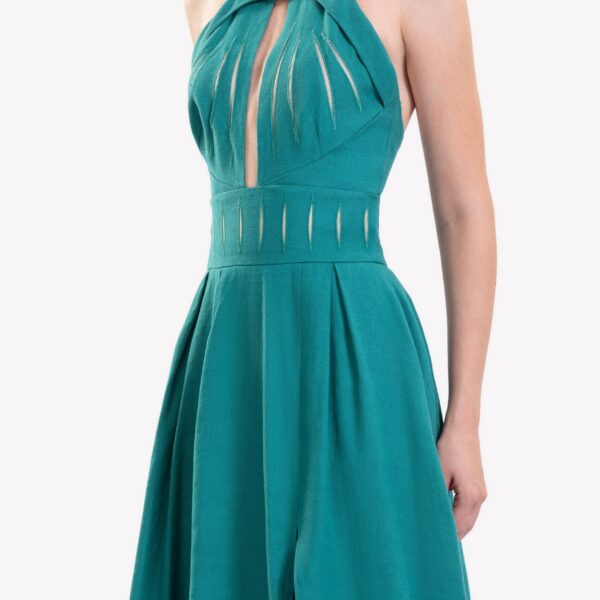 Vertical Cut-Out Dress - Image 6