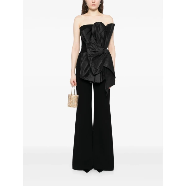 Saiid Kobeisy Voluminous Draped Moulage Jumpsuit, view 5